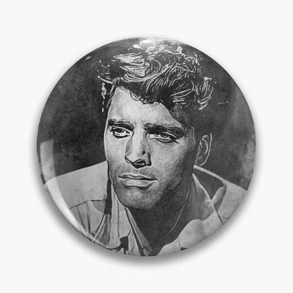 Item preview, Burt Lancaster Art - watercolor bw - D28 designed and sold by DecoVintage.
