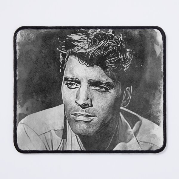 Item preview, Burt Lancaster Art - watercolor bw - D28 designed and sold by DecoVintage.