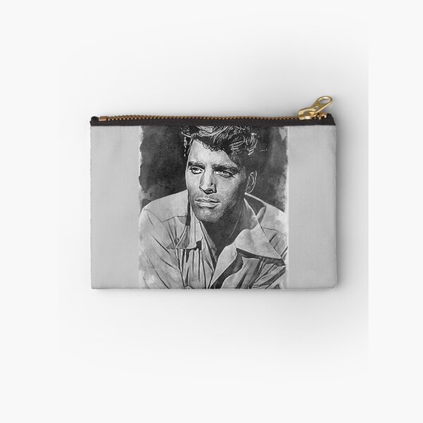 Artikelvorschau, Burt Lancaster Art - Aquarell sw - D28 entworfen und verkauft von DecoVintage.