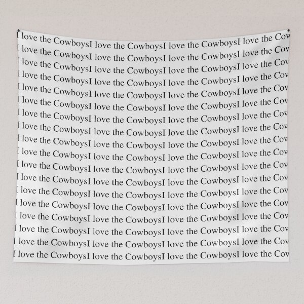 Item preview, I love the Cowboys  designed and sold by delborg.