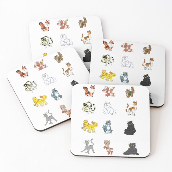 Item preview, Warrior Cats Pattern 3 designed and sold by strawbebehmod.
