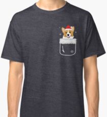 Corgi In Your Front Pocket Funny Christmas Costume Classic T-Shirt