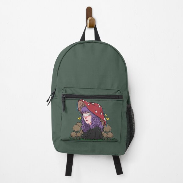 Item preview, Girl in Red Mushroom Hat Illustration designed and sold by Artikach Project.