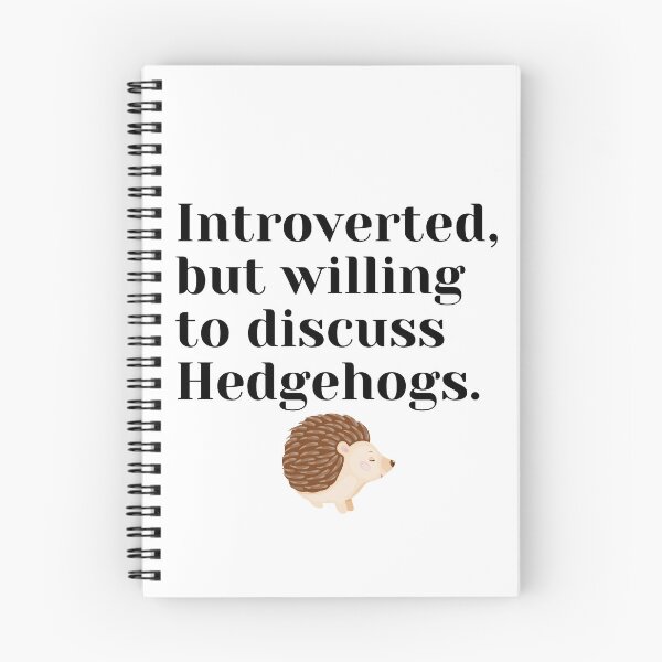 Item preview, Introverted Hedgehog designed and sold by SelenaJ.