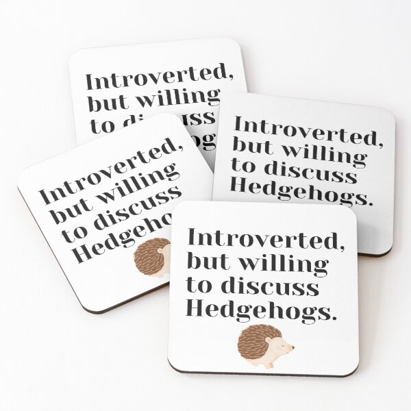 Item preview, Introverted Hedgehog designed and sold by SelenaJ.