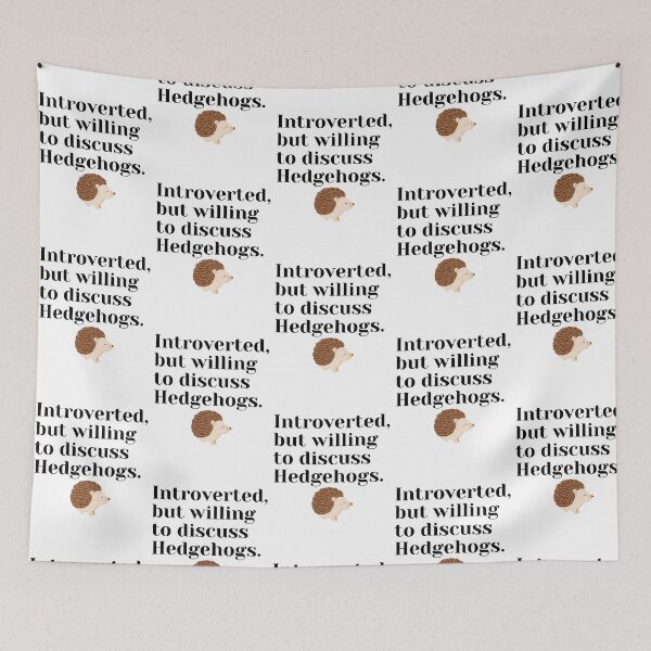 Item preview, Introverted Hedgehog designed and sold by SelenaJ.