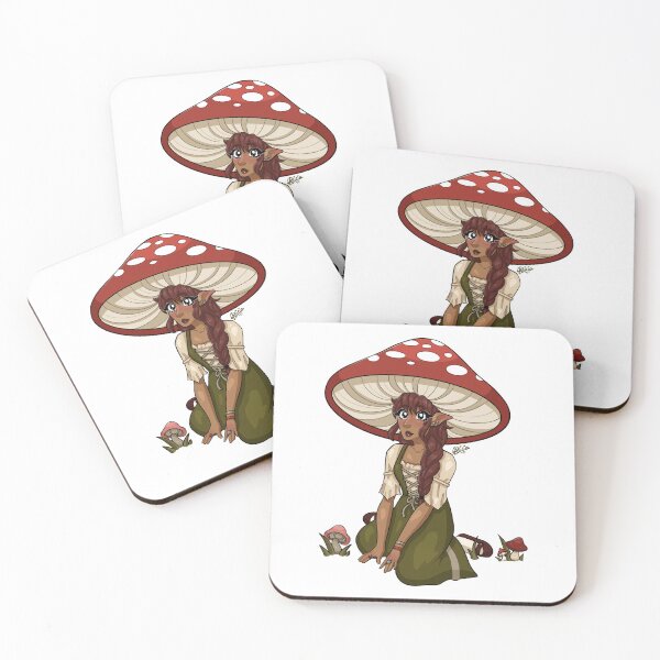 Item preview, Mushroom Girl designed and sold by miss-smith-draw.
