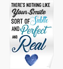 There's nothing like your smile. Poster