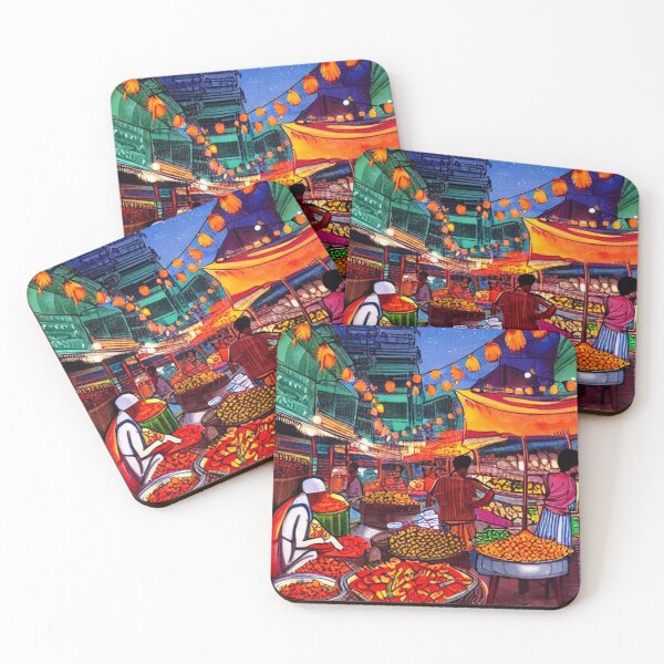 Item preview, Evening in Bangelore Market designed and sold by LeeleeS5.