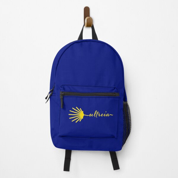 Item preview, Ultreia Typography Santiago Compostela Yellow Scallop Shell designed and sold by Brasilia.