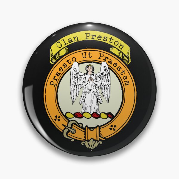 Item preview, Preston Clan Surname crest designed and sold by BagTown Clans.