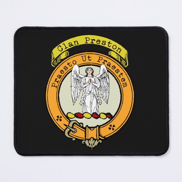 Item preview, Preston Clan Surname crest designed and sold by BagTown Clans.