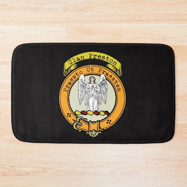 Item preview, Preston Clan Surname crest designed and sold by BagTown Clans.