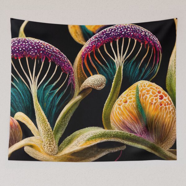 Item preview, mushroomcore botanical art designed and sold by B-outfiters.