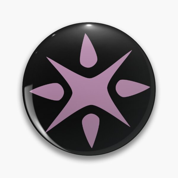 Item preview, Large Geometric abstract snowflake in mauve designed and sold by AngelDawnDesign.