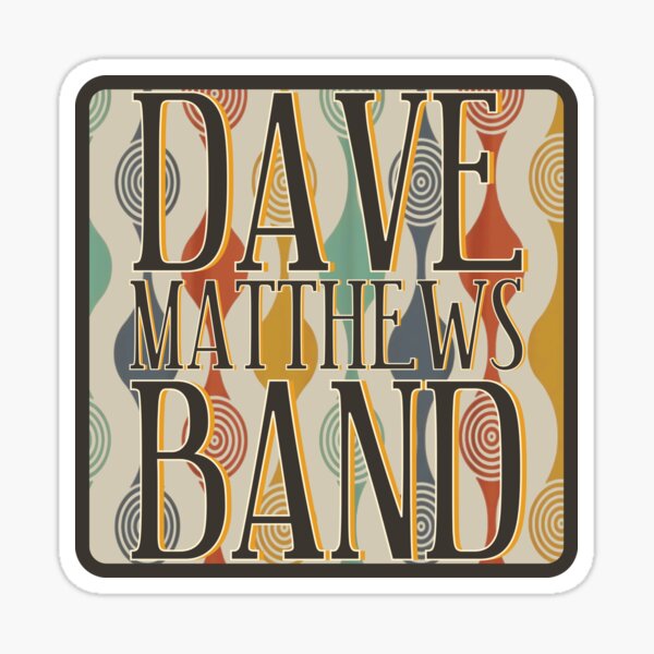 Item preview, Dave Matthews Band 70s Geometric designed and sold by dmbdana.