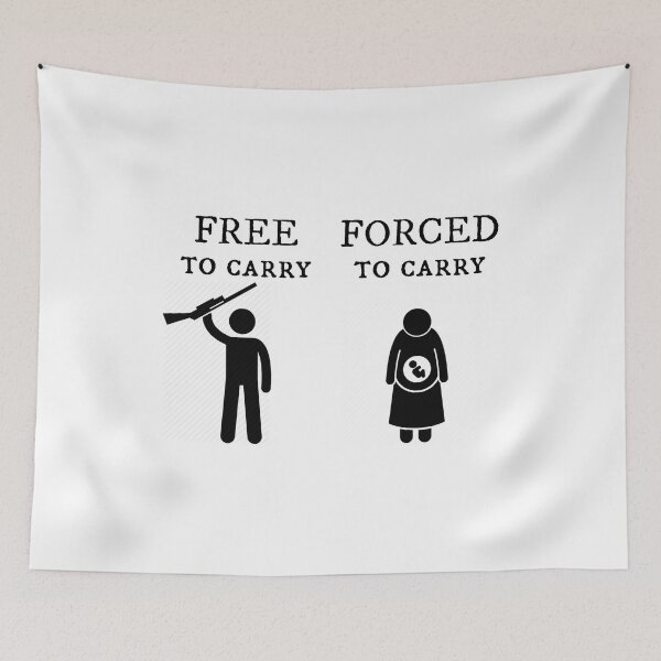 Item preview, Free to carry / Forced to carry designed and sold by Signs for Dark Times.