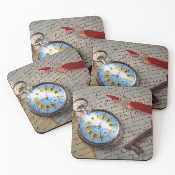 Item preview, Beautiful Pocket Watch On Old Letters designed and sold by Garry Gay.