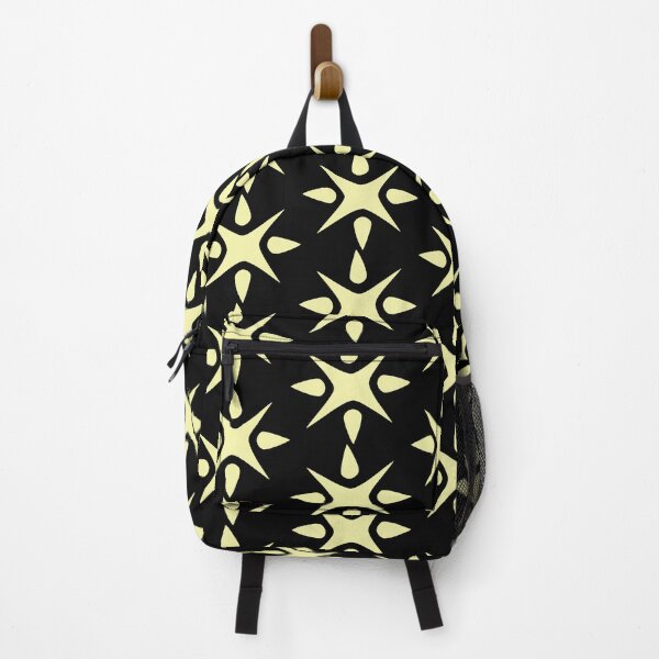 Item preview, Large Geometric abstract snowflake in pale yellow designed and sold by AngelDawnDesign.