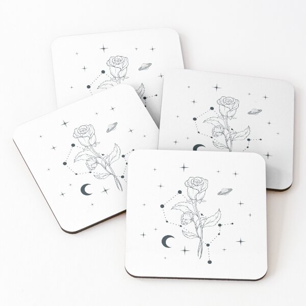 Item preview, June Rose Birth Month Flower Constellation designed and sold by OmniRoseArt.