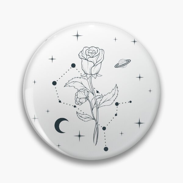 Item preview, June Rose Birth Month Flower Constellation designed and sold by OmniRoseArt.