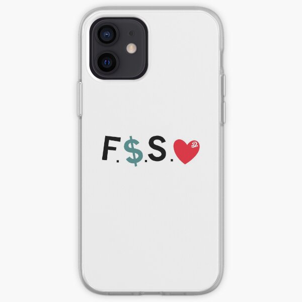 Official Fuck Money Spread Love - J.cole (Noir) Coque souple iPhone