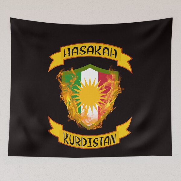 Item preview, Hasakah,Kurdistan Flag designed and sold by KurdishShops.