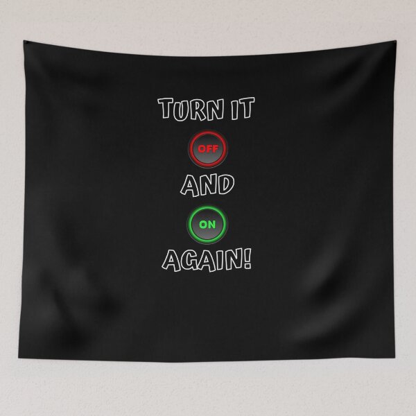 Item preview, Turn it off and on again designed and sold by PD-Store.