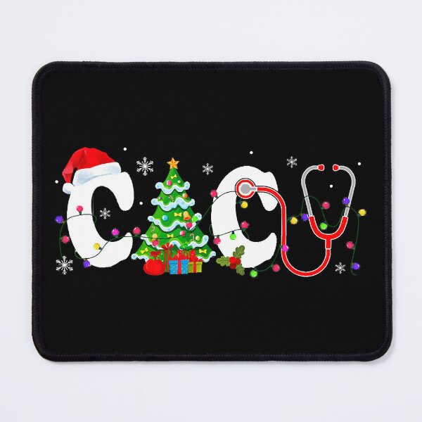 Item preview, CICU Christmas Cardiac Intensive Care Unit Nurse Christmas designed and sold by IsraelCastro.