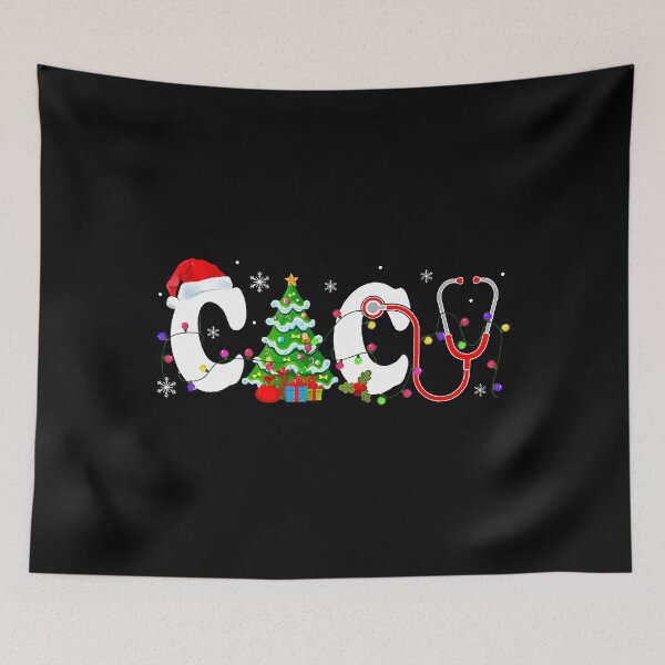 Item preview, CICU Christmas Cardiac Intensive Care Unit Nurse Christmas designed and sold by IsraelCastro.