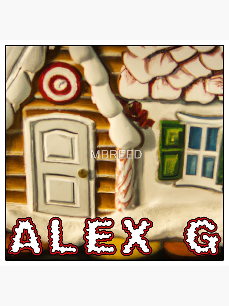 "Alex G "Sugar House" AI Generated" Poster for Sale by MBREED Redbubble