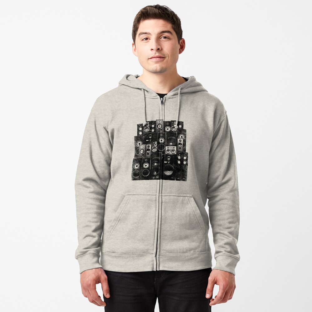 Item preview, Zipped Hoodie designed and sold by Bulografik.