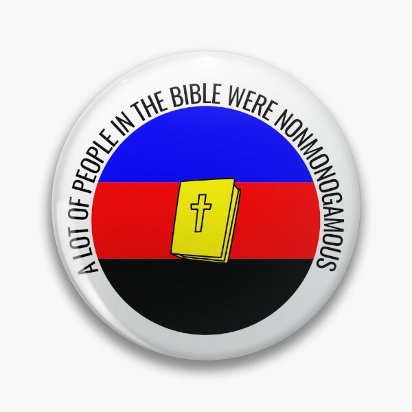 Item preview, A lot of people in the Bible were nonmonogamous. designed and sold by holyqueerit.