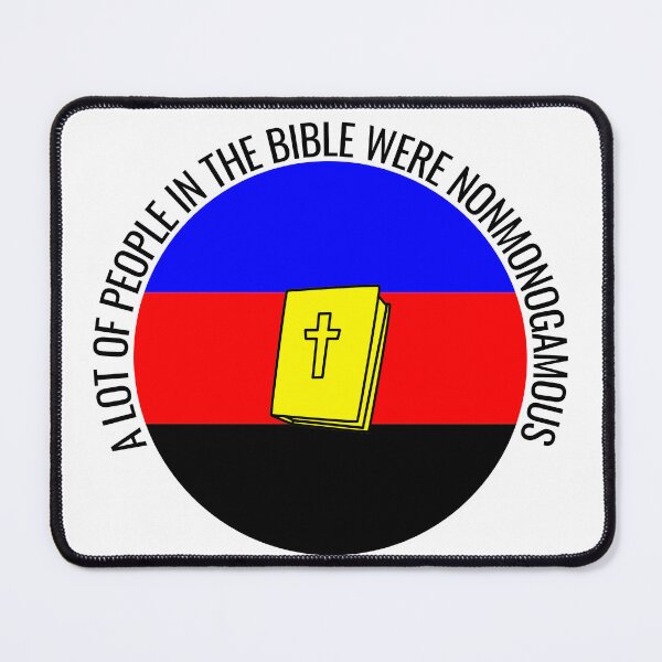 Item preview, A lot of people in the Bible were nonmonogamous. designed and sold by holyqueerit.