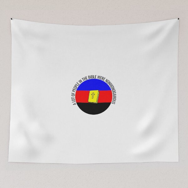 Item preview, A lot of people in the Bible were nonmonogamous. designed and sold by holyqueerit.