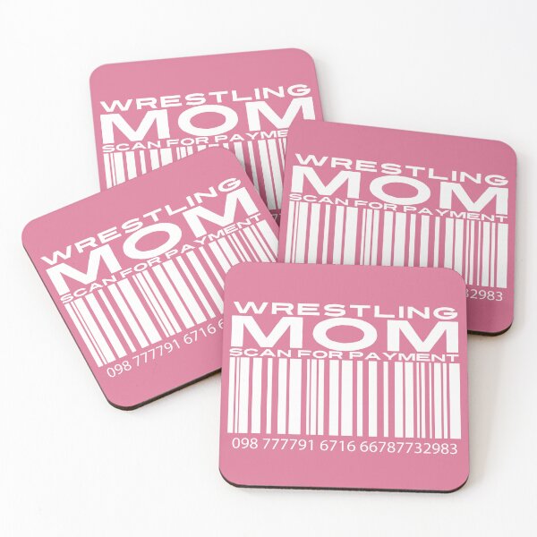 Item preview, Wrestling Mom Scan For Payment | Wrestling Parents | Competition Wrestling | Wrestling Mom | Barcode (Black Lettering Available) designed and sold by Wavecrest Wearables.