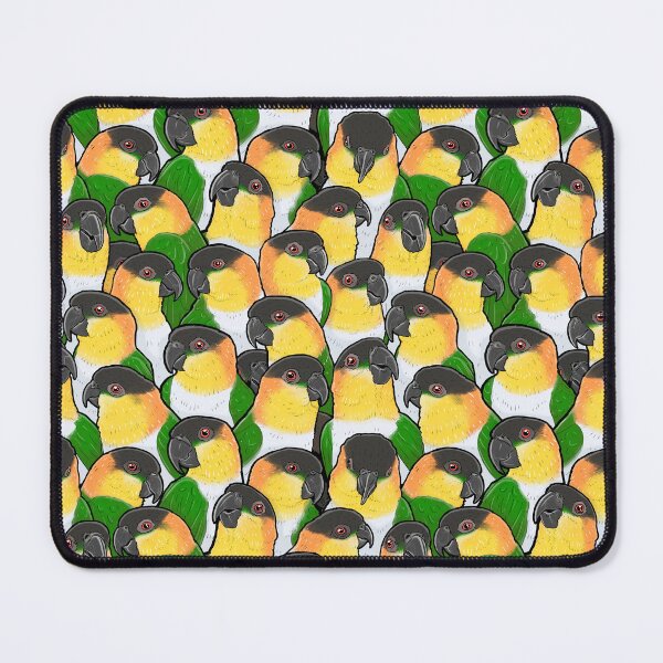 Item preview, Black-headed Caique Parrots designed and sold by MaratusFunk.