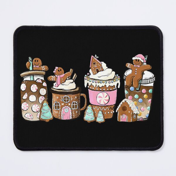 Item preview, Coffee Christmas Gingerbread Pink Women Latte Cozy Winter designed and sold by IsraelCastro.