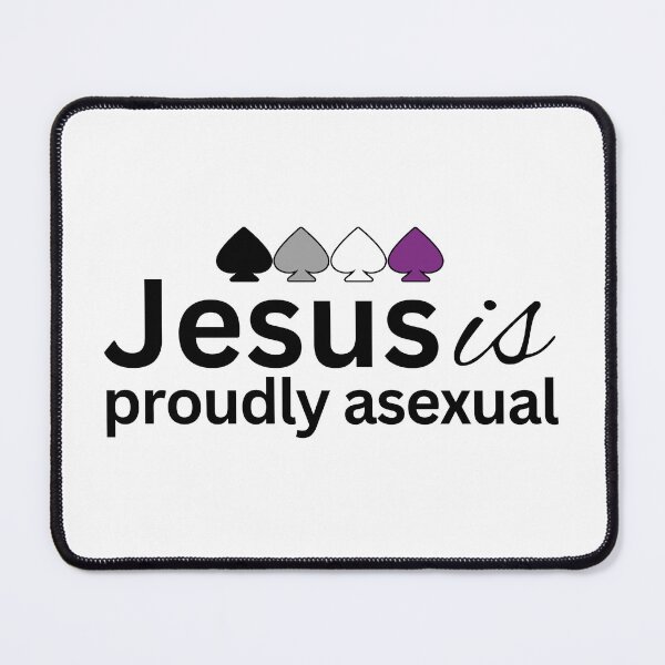 Item preview, Jesus is Proudly Asexual designed and sold by holyqueerit.