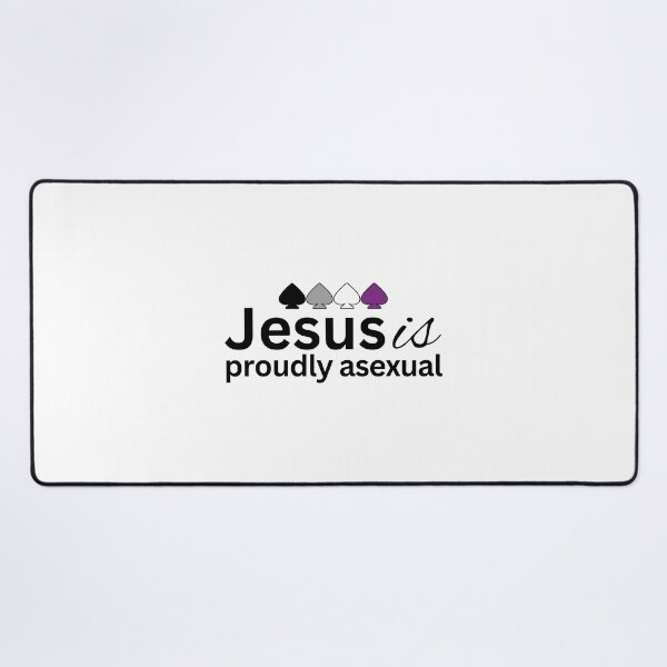Item preview, Jesus is Proudly Asexual designed and sold by holyqueerit.