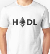 HODL Ethereum ETH Crypto currency Unisex T-Shirt