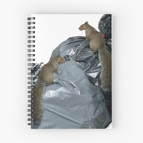 Item preview, 2 Squirrels on trash bags  designed and sold by Weijiajules.