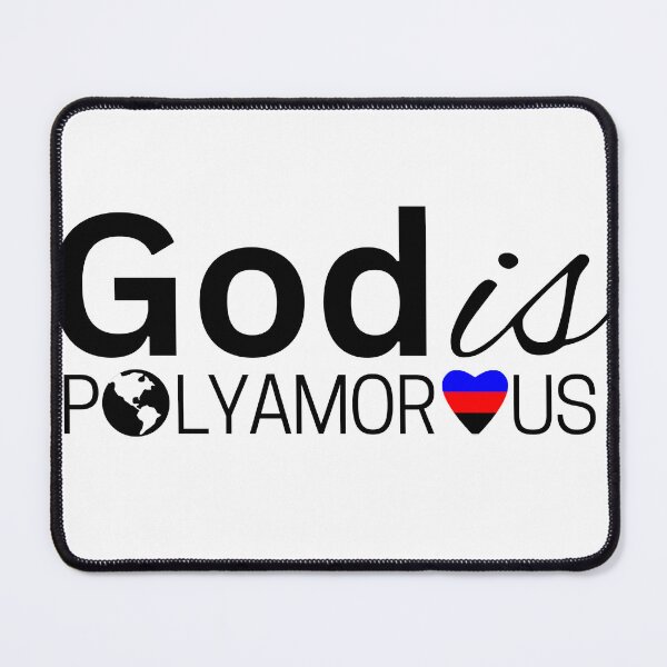 Item preview, God is Polyamorous designed and sold by holyqueerit.
