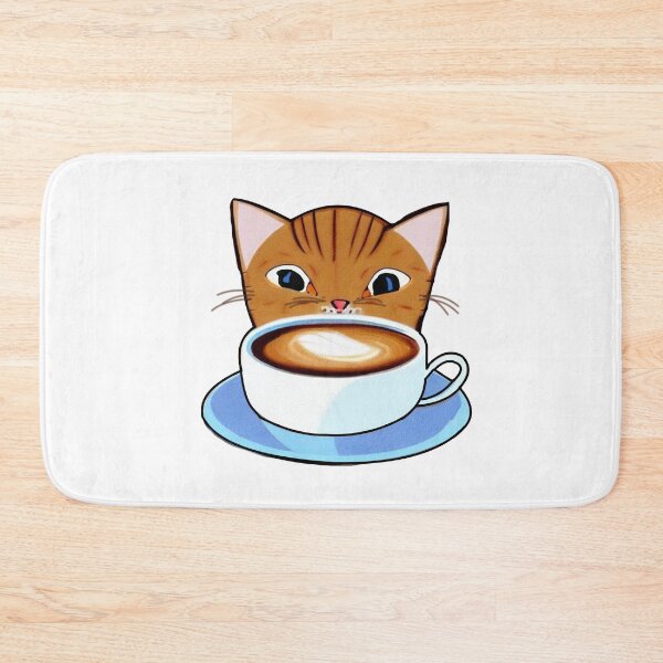 Item preview, Cappuccino Cat designed and sold by LeeleeS5.