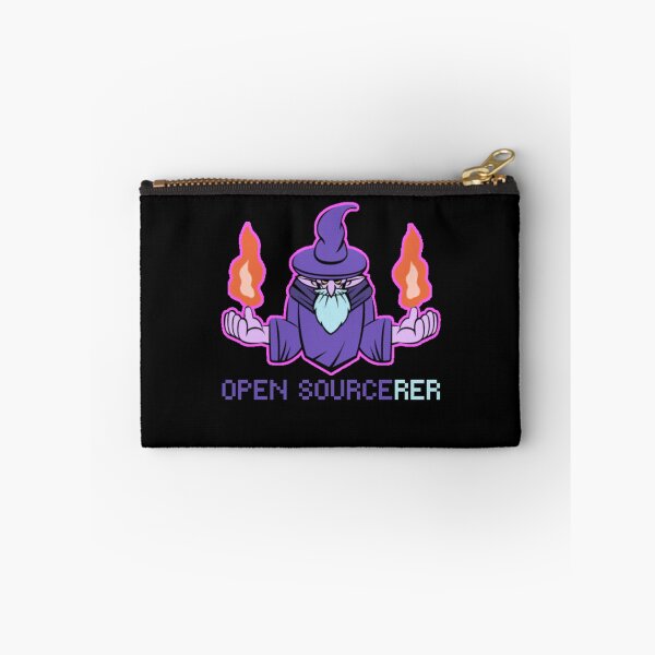 Item preview, Open Sourcerer | Software Developer Memes | Coder Meme (Wizard Theme) designed and sold by Mohamed5Naser.