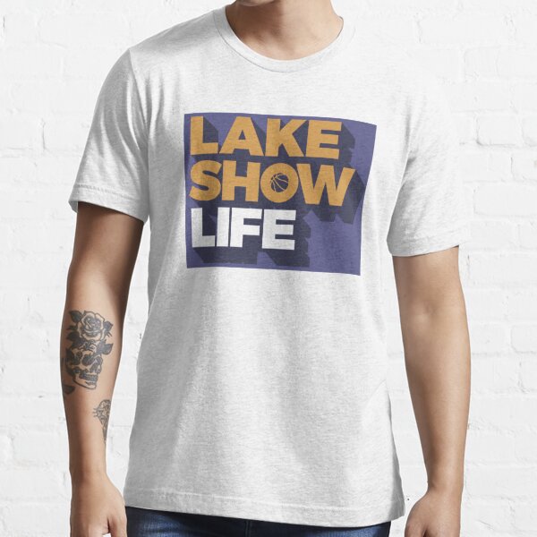 Men's Mitchell & Ness Los Angeles Lakers NBA Lake Show Graphic T-Shirt