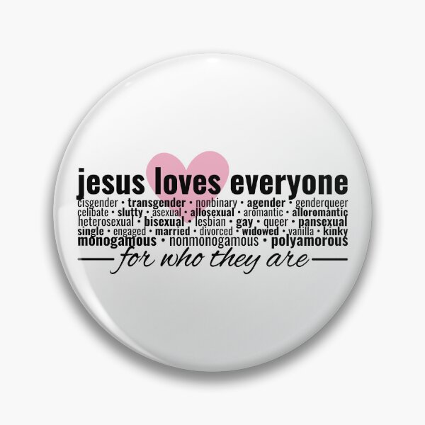 Item preview, Jesus Loves Everyone designed and sold by holyqueerit.