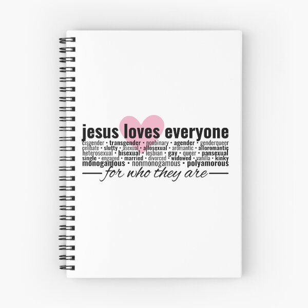 Item preview, Jesus Loves Everyone designed and sold by holyqueerit.