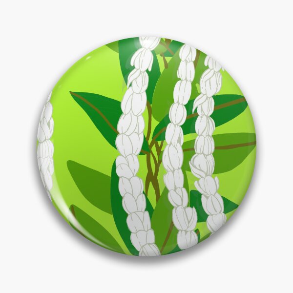 Item preview, Hawaiian Maile and Pikake Lei on Lime designed and sold by Linda Maliuana.