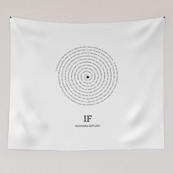 Item preview, If by Rudyard Kipling vinyl spiral designed and sold by ArlacV.